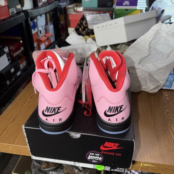 Nike Awake NY/Air Jordan 5 Retro Bubblegum Pink Size 13 DV4982-600 New With Box main image 4